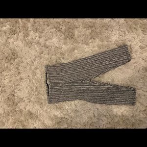 Black and white leggings from Old Navy for girls.